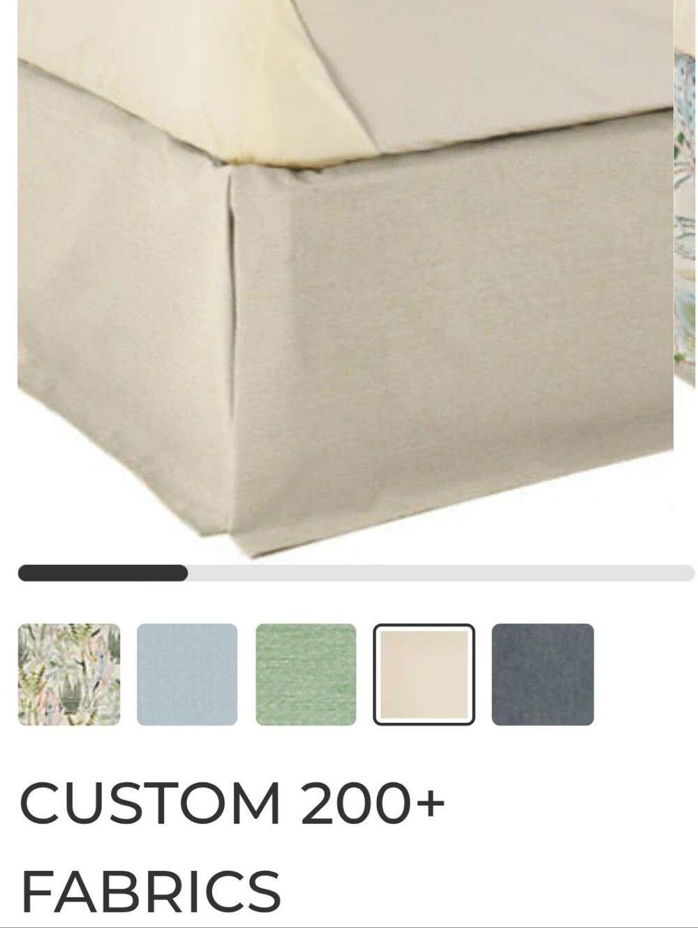 BEDSKIRT for DAYBED